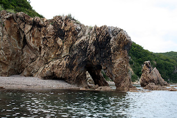 Image showing Original sea rock