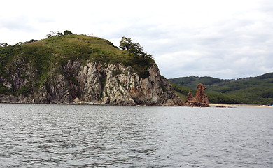 Image showing Island Putjatin coast