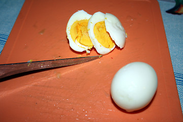 Image showing The qualitative welded eggs