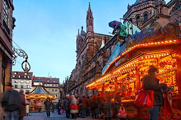 Image showing Christmas Market in Strasbourg