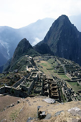 Image showing Inca ruins Machu Picchu