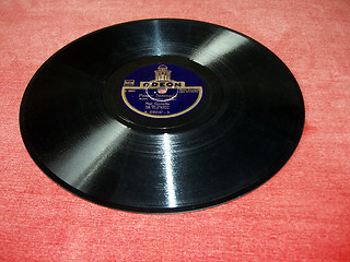 Image showing Vintage record