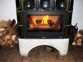 Image showing Fireplace