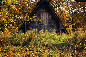 Image showing Wooden hut