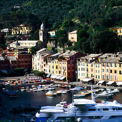 Image showing Portofino on Italian Coast