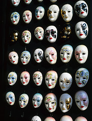 Image showing Carnival Masks, Venice