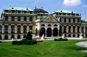 Image showing Palace Belvedere