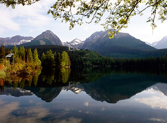 Image showing Lake Strba, Slovakia