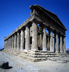 Image showing Greek Temple in Agrigento, Sicily