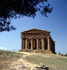 Image showing Greek Temple in Agrigento