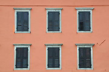 Image showing Windows with Shutters