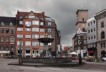 Image showing Gammel Torv Square (Stroget), Copenhagen