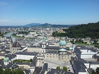 Image showing Salzburg skyline