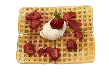 Image showing Tasty Waffle