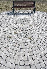 Image showing Tiles in park