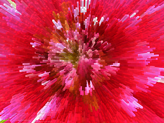 Image showing Red abstract background