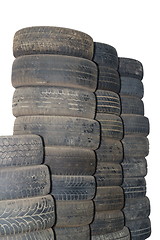 Image showing bunch of auto tires