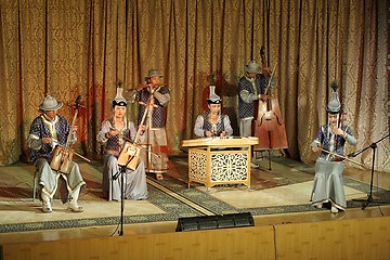 Image showing Mongolian concert