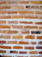 Image showing Wall from a red brick