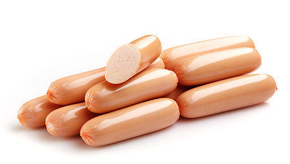 Image showing fresh sausages