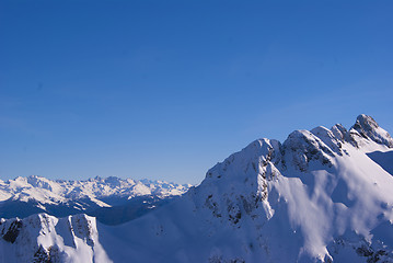 Image showing Winter in the mountains