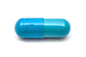 Image showing blue capsule