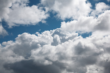 Image showing Cumulus clouds