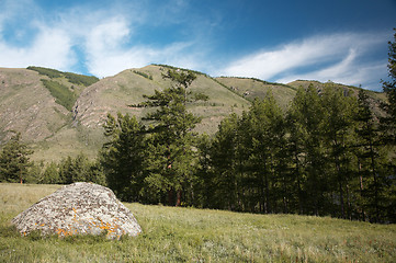 Image showing West Sayan Mountains