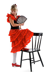 Image showing Flamenco Girl