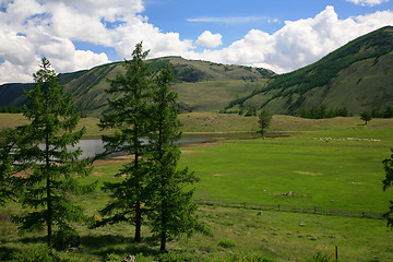 Image showing West Sayan Mountains