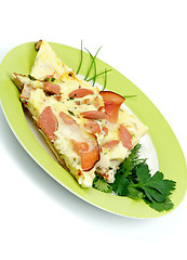 Image showing Bacon Omelet