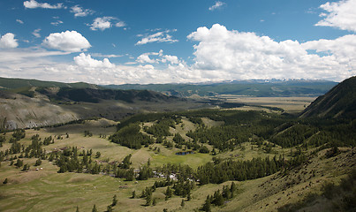 Image showing West Sayan Mountains