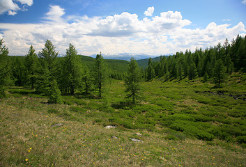 Image showing West Sayan Mountains