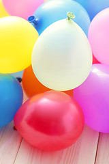 Image showing multicolor balloons