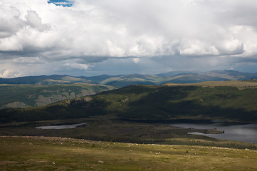 Image showing Valley of  lake Kastyk-Hol