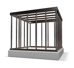 Image showing metal cage