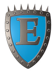 Image showing shield with letter 