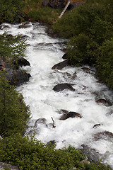 Image showing Mountain river