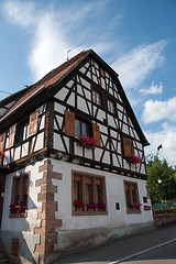 Image showing Andlau village in Alsace