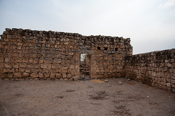 Image showing Ancient ruins in galilee
