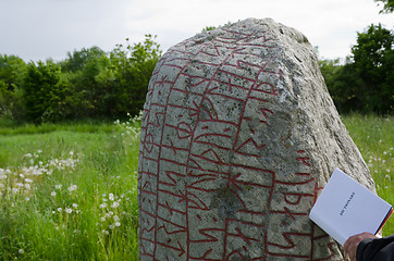 Image showing Rune stone