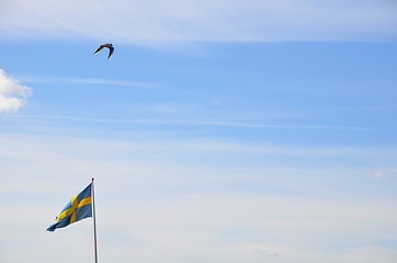 Image showing Swedish flag