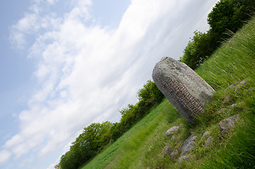 Image showing Runic stone