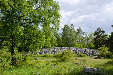 Image showing Bronze-age grave