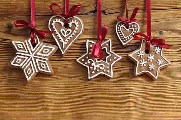 Image showing Gingerbread cookies