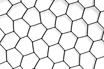 Image showing Honeycomb background