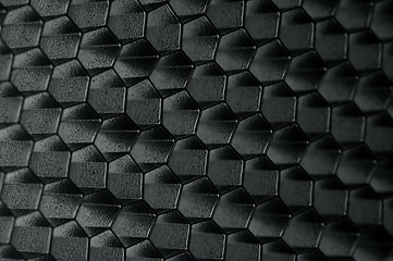 Image showing Honeycomb background