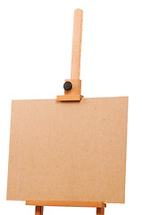 Image showing Wooden easel