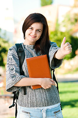 Image showing Female student