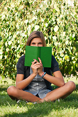 Image showing Female student